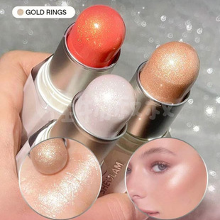 sheglam黄油高光棒钻石闪亮细闪水光多用棒颧骨睑颊提亮透