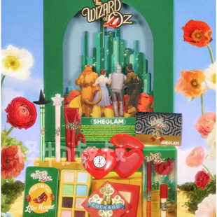 现货sheglam新品绿野仙踪联名The Wizard of OZ眼影眼线笔唇颊膏