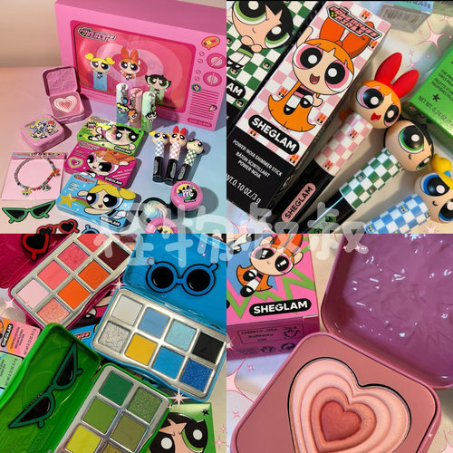 sheglam飞天小女警联名腮红眼影
