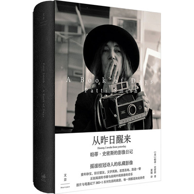 正版图书从昨日醒来:帕蒂·史密斯的影像日记[美] 帕蒂·史密斯 著；董楠 译上海人民出版社摄影艺术（新）纸质书籍