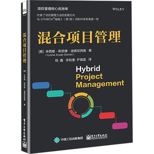正版图书混合项目管理（美）Cynthia Snyder Dionisio（辛西娅·斯奈德·迪奥尼西奥）电子工业出版社管理/项目管理纸质书籍