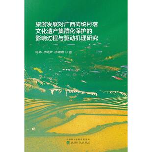 正版图书旅游发展对广西传统村落文化遗产集群化保护的影响过程与驱动机理研究陈炜，杨连娇，杨姗姗经济科学出版社