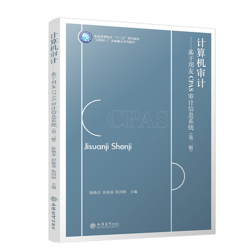 正版图书计算机审计——基于用友CPAS审计信息系统（第二版）陈艳芬，彭俊英，陈绍彬立信会计出版社