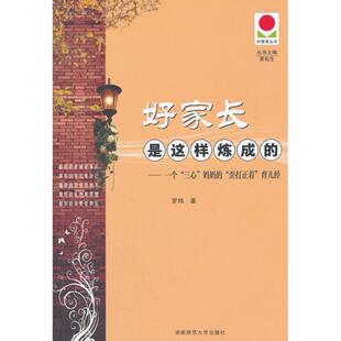 正版图书好家长是这样炼成的-一个三心妈妈的歪打正着育儿经罗炜 著湖南师范大学出版社