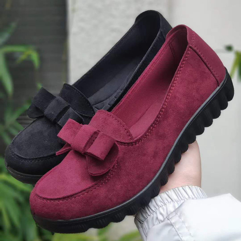 秋季妈妈鞋防滑浅口软底休闲鞋女中老年平底单鞋奶奶鞋老北京布鞋,女鞋,浅口单鞋,淘宝优惠券,粉丝福利购,淘宝优惠卷