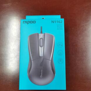 雷柏N1162有线游戏鼠标USB台式电脑笔记本