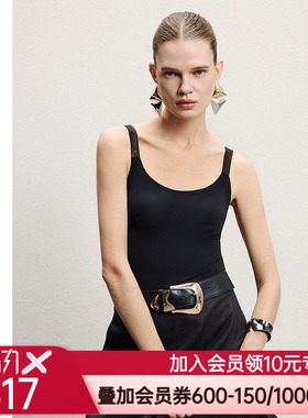 AIMER CHUANG溯源6女士春夏大罩杯打底带胸垫背心上衣CA722161