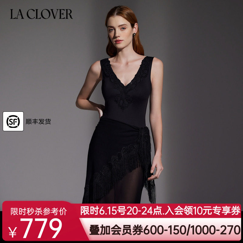 兰卡文海岛漫游系列连体泳衣V领性感LC68XP1