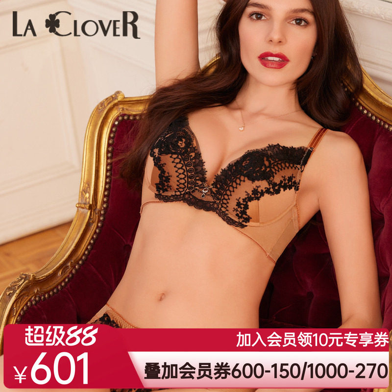 【新品】LACLOVER兰卡文闪耀奥斯卡低腰三角裤纯棉蕾丝LC22UD1