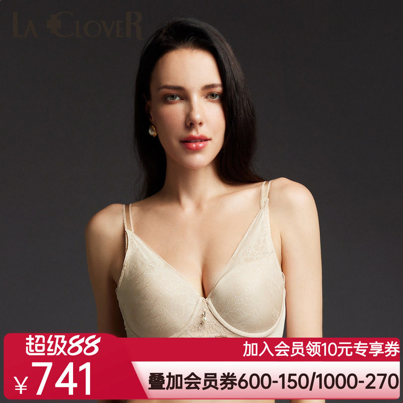 【秋冬新品】LACLOVER兰卡文寻觅时光系列全罩杯聚拢文胸LC11SY1
