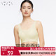 乎兮乖乖肌清风系网纱文胸无痕半固定杯聚拢防外扩背心式 内衣