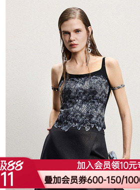 AIMER CHUANG太湖春夏女士抹胸吊带打底背心上衣CA712141