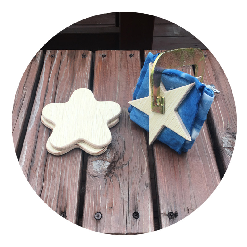 扎染工具diy夹板草木染染蓝染木板木夹子 可重复使用 新品促销