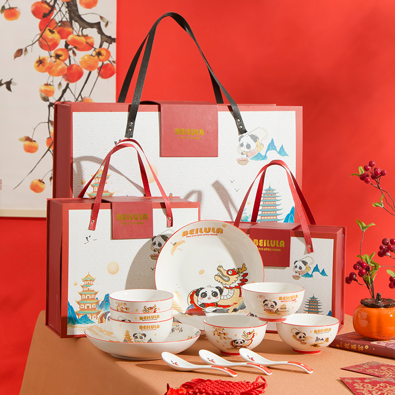 伟力大众碗勺碟陶瓷套装