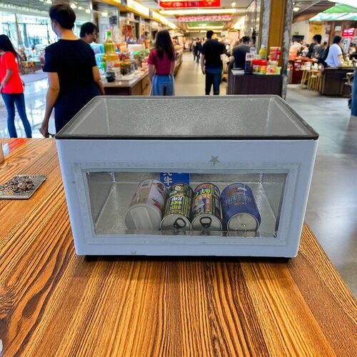 透明保温箱商用摆摊三明治蛋糕寿司可视泡沫箱透明盖甜品展示盒