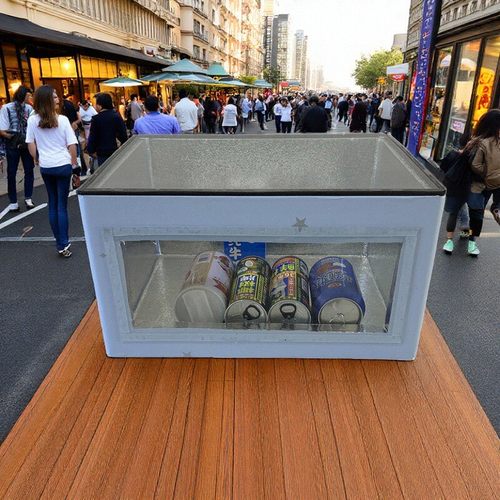 透明保温箱商用摆摊三明治蛋糕寿司可视泡沫箱透明盖甜品展示盒