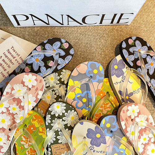 人字拖女情侣学生ins潮个性时尚