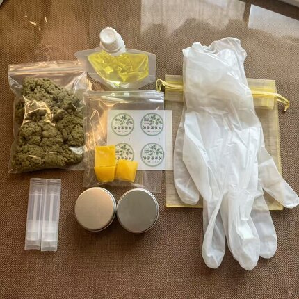手工艾草膏DIY材料包纯天然无添加自制套装家居制作原料送教程