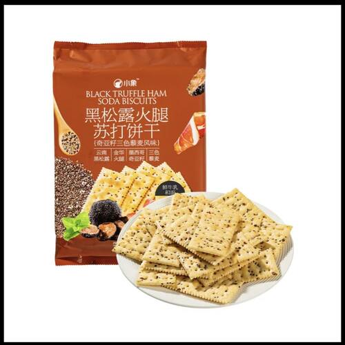 小象黑松露火腿苏打饼干360g