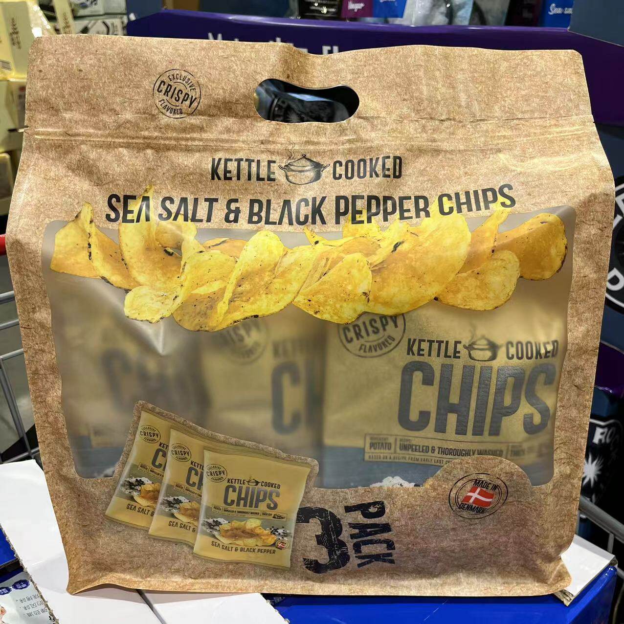恩美斯海盐黑胡椒口味膨化食品