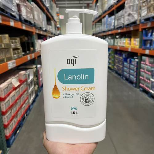 雅葵银杏、绵羊油沐浴露滋润1L