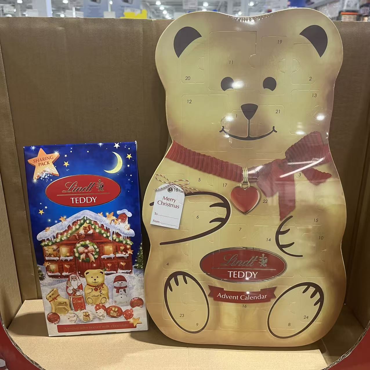 开市客瑞士莲泰迪熊节日分享礼盒