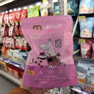 麦臻选xMoomin百香果干220g鲜果鲜制原味&小青柠味 麦德龙代购