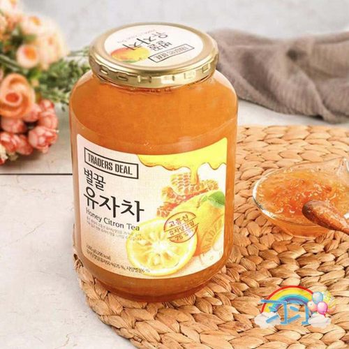 TRADERSDEA蜂蜜柚子茶2KG大罐