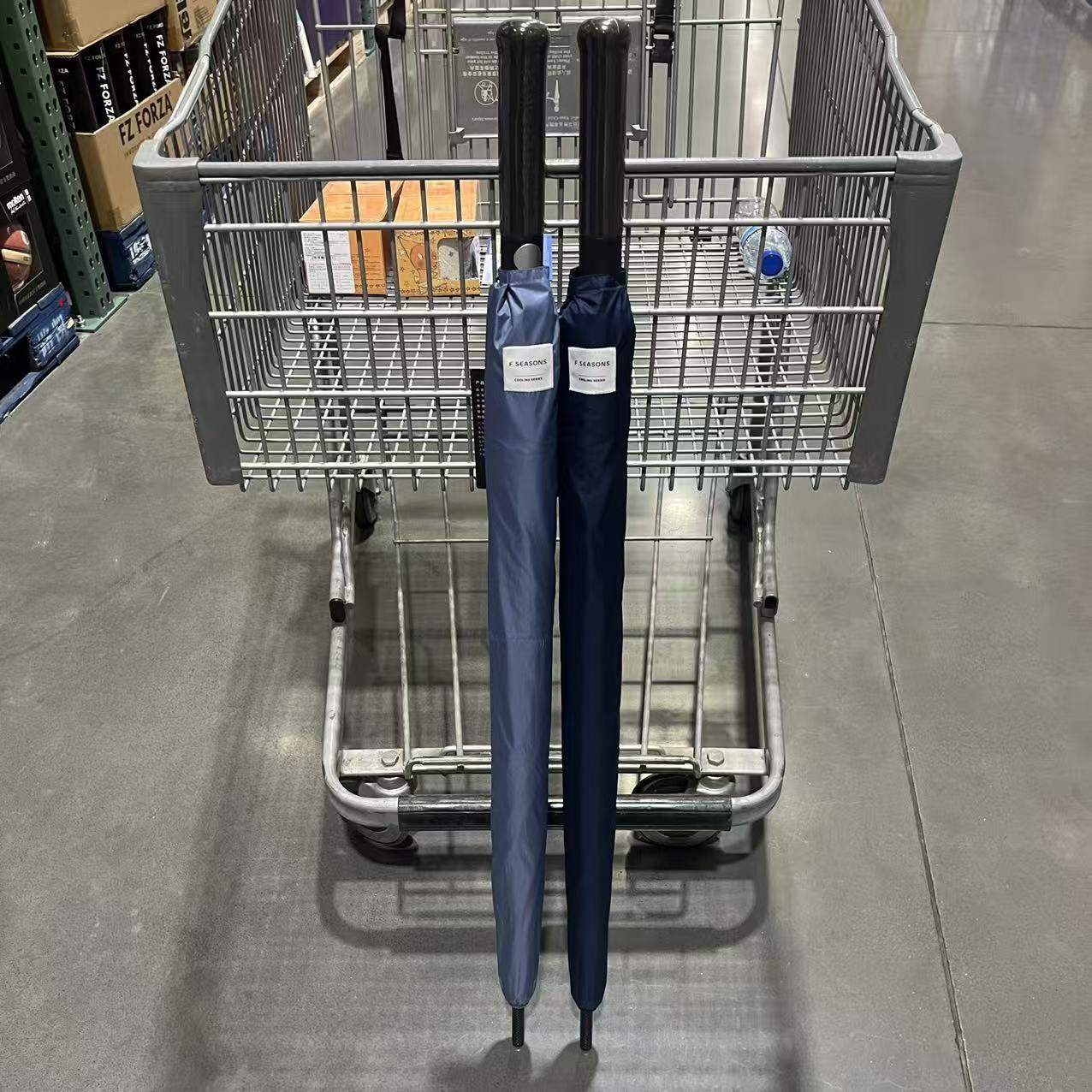 开市客代购 F.SEASON UMBRELLA遮阳长柄伞 77CM*8K 全碳纤维伞骨