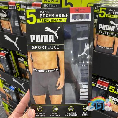 彪马男士运动型内裤平角裤Puma