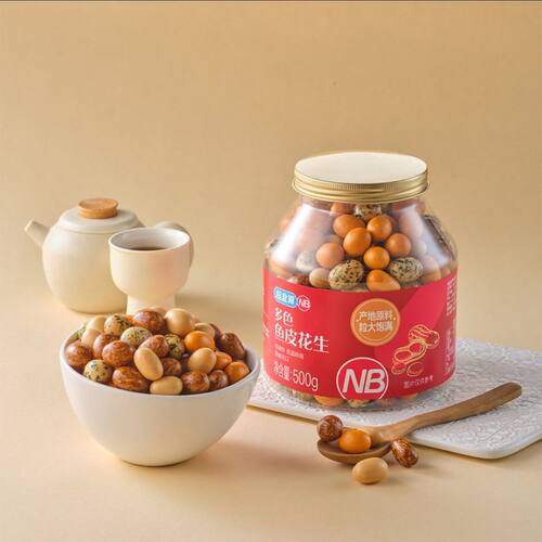 盒马NB多色鱼皮花生颗粒饱满