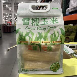开市客代购 SWEET WAXY CORN雪糯玉米1.75千克 云南西双版纳产地