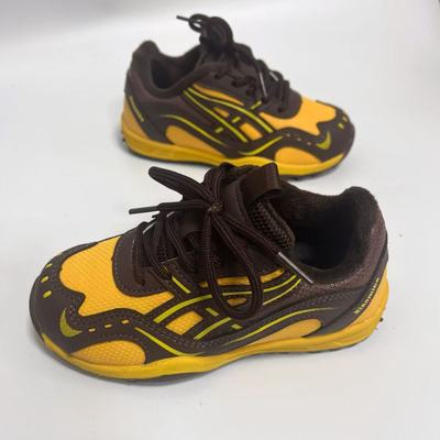 儿童时尚加棉德训鞋2025年冬季新款中大休闲运动跑步鞋学生阿甘鞋