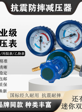 氧气表乙炔表丙烷表减压器减压阀氩气表氮气表二氧化碳加热压力表