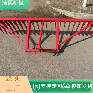 拖拉机带锰钢齿搂草机 防变形搂耙子 搂地膜搂秸秆专用农用设备