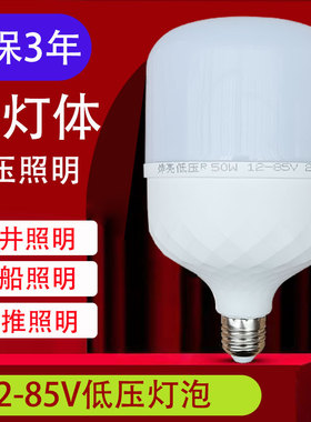 LED低压12-85V球泡灯灯泡船用地摊工地矿井低压照明