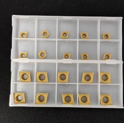 9125镗孔刀片数控菱形CCMT09T304 060204 09T308内孔车刀粒镗刀头