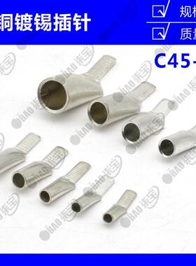 C45-10平方断路器C65插针 鸭嘴冷压端子 接线鼻子 铜鼻子