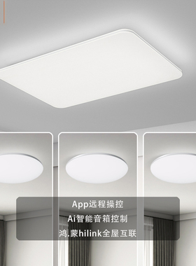 佛山照明LED吸顶灯适用于华hilink为鸿智能蒙APP调光调色小艺控制