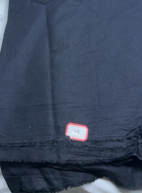 1.6米黑色纯棉9088打底里衬布