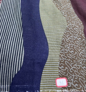 印花亲肤百搭 4.1米棉麻面料数码