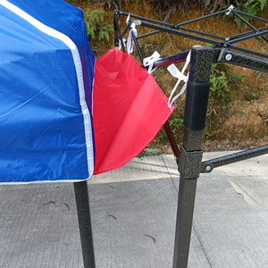 接水布泄水槽广告折叠帐篷防水四脚伞帐篷挡雨布走水布排水导流槽