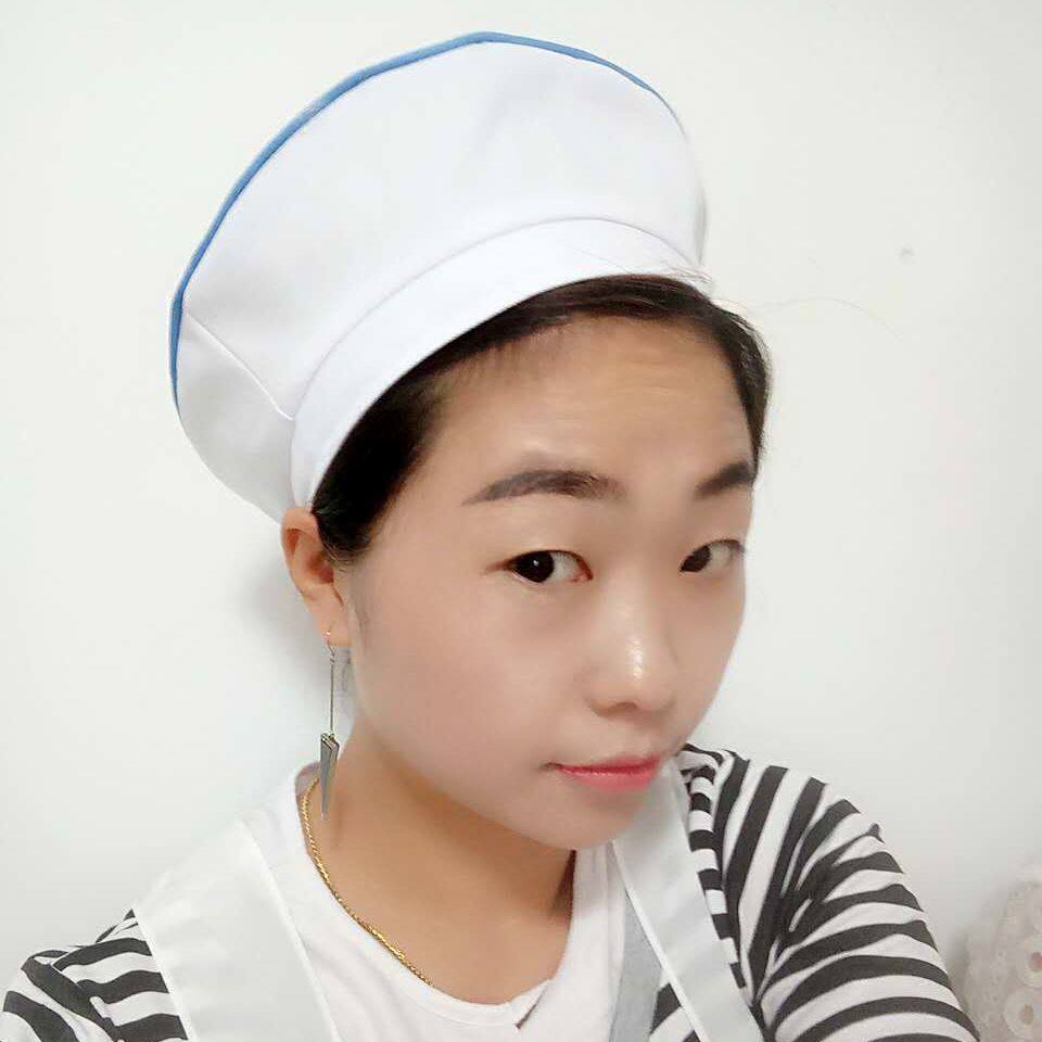 纺织厂帽子 纱厂女工挡车落纱工白色帽子  防尘帽 压发帽