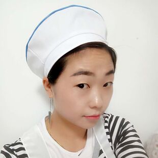 纺织厂帽子 纱厂女工挡车落纱工白色帽子 防尘帽 压发帽