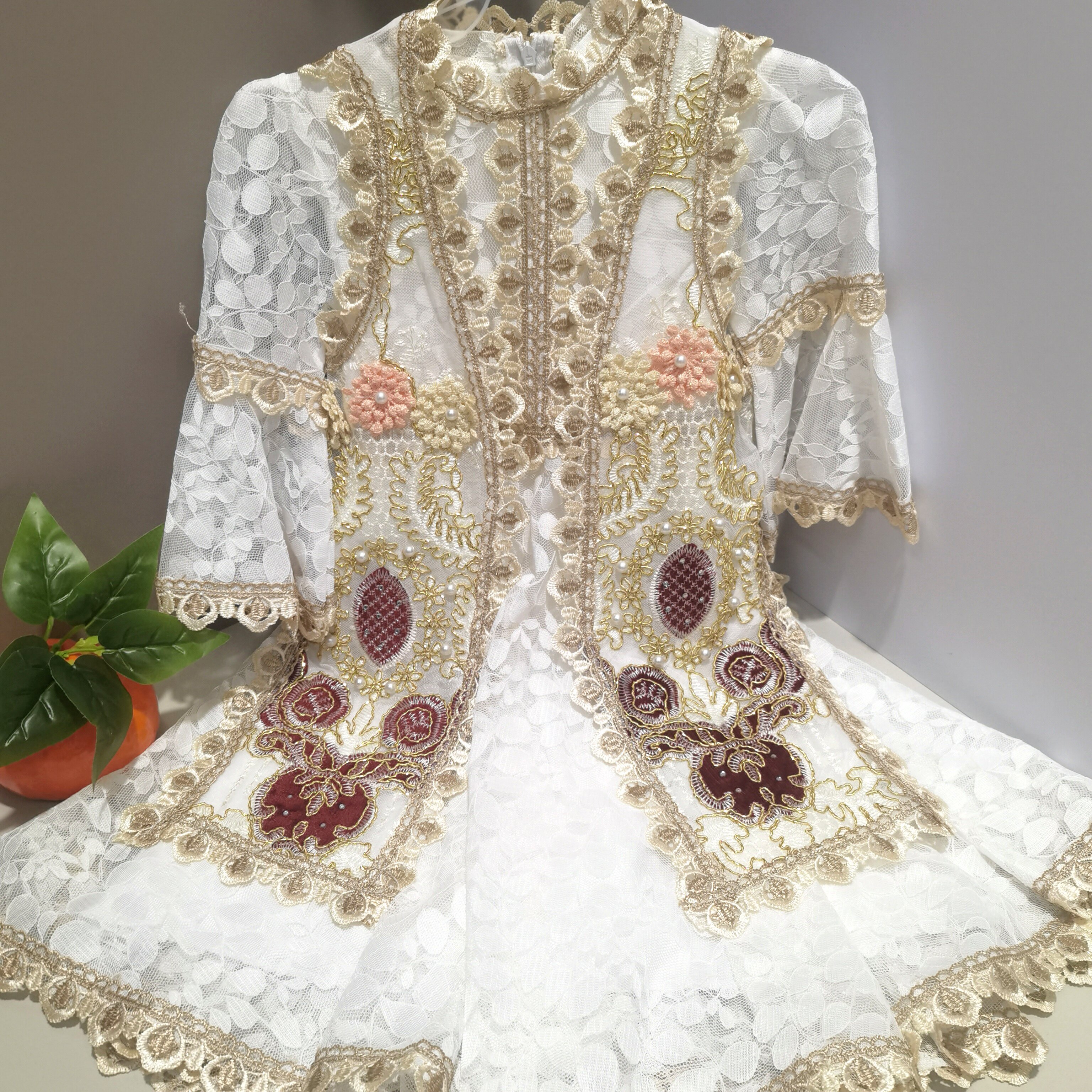 公主异域儿童风情新款表演女童舞蹈少数民族演出服套装古风国风