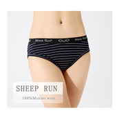 美利奴羊毛女士三角裤 SHEEP RUN大牧场 速干排汗抗菌除臭