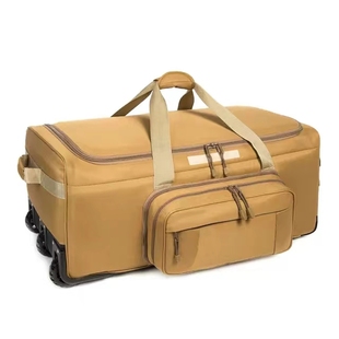战术拉杆包男户外拖轮包超大容量行李搬家袋空运托运箱登机旅行包