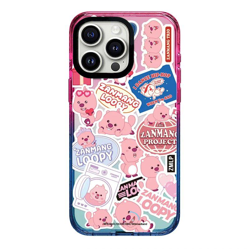 【韩国代购】新款棉花糖小海狸露比适用苹果17/16promax手机壳iphone15/14pro/plus保护13/12磁吸Magsafe防摔