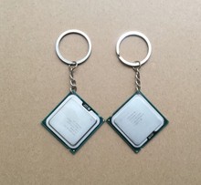 包邮 Intel 775 cpu钥匙扣 钥匙圈挂件 CPU钥匙环卡吧 图拉丁吧