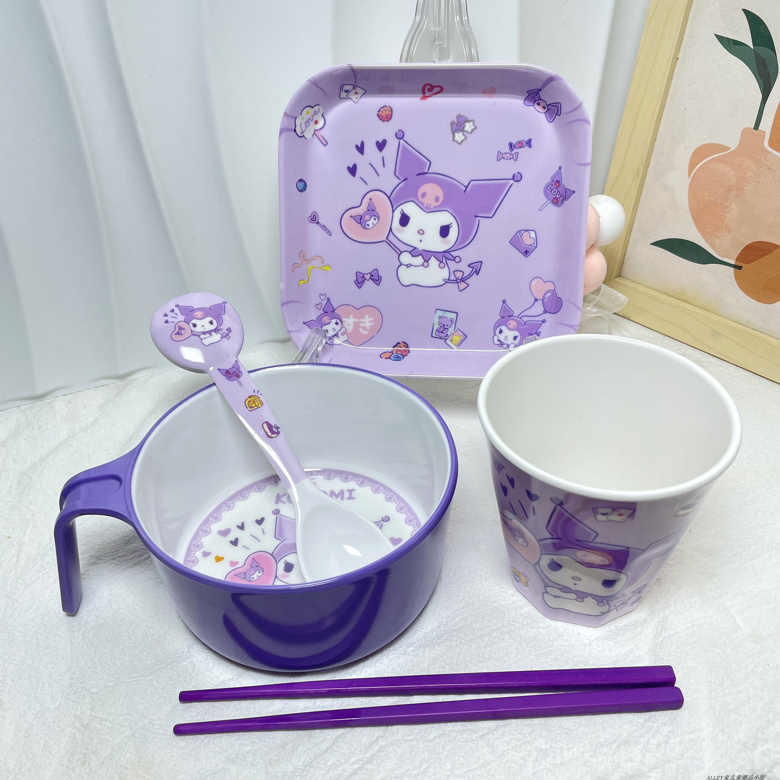 ALLEY餐具密胺无毒餐具套装优惠